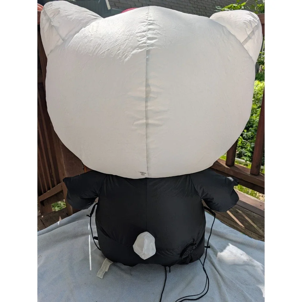 HELLO KITTY Halloween‎ Pink Skelton Airblown  Inflatable 3ft Tall Lights Up